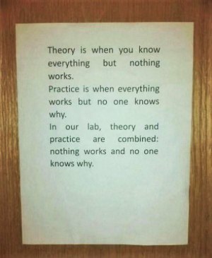 This lab's motto basically says they're failing but don't know why lol