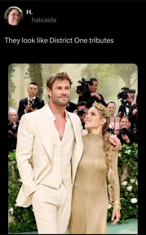 These two look like they're about to win the Hunger Games
