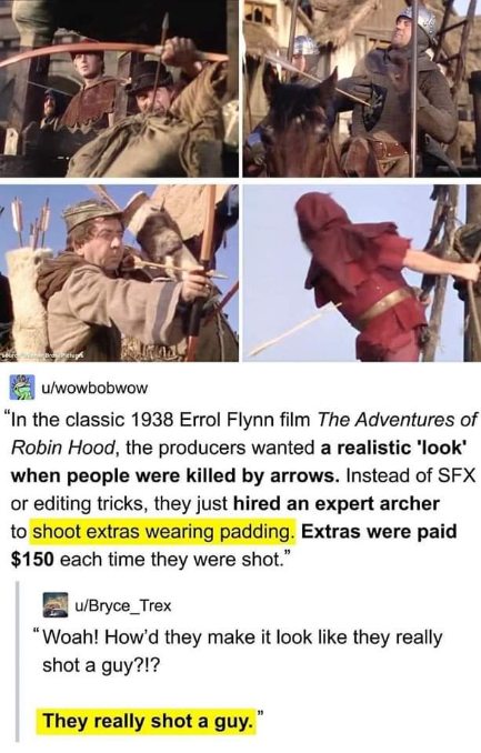 They really paid people to get shot... holy crap
