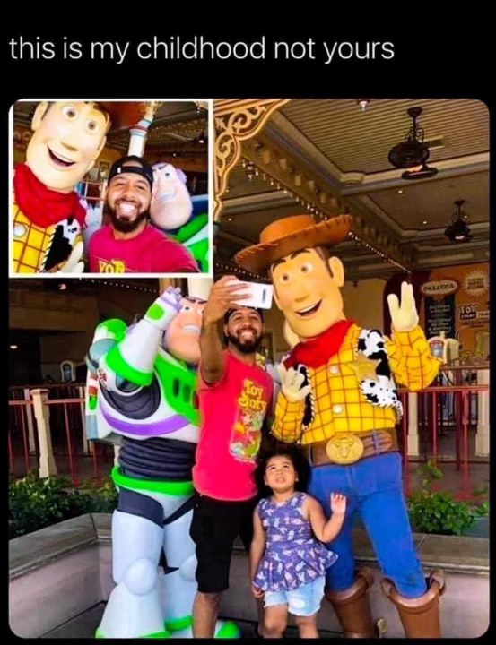 When you realize the childhood characters you love are now older than you probably expected.
