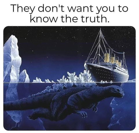 So the iceberg was just a tiny distraction?