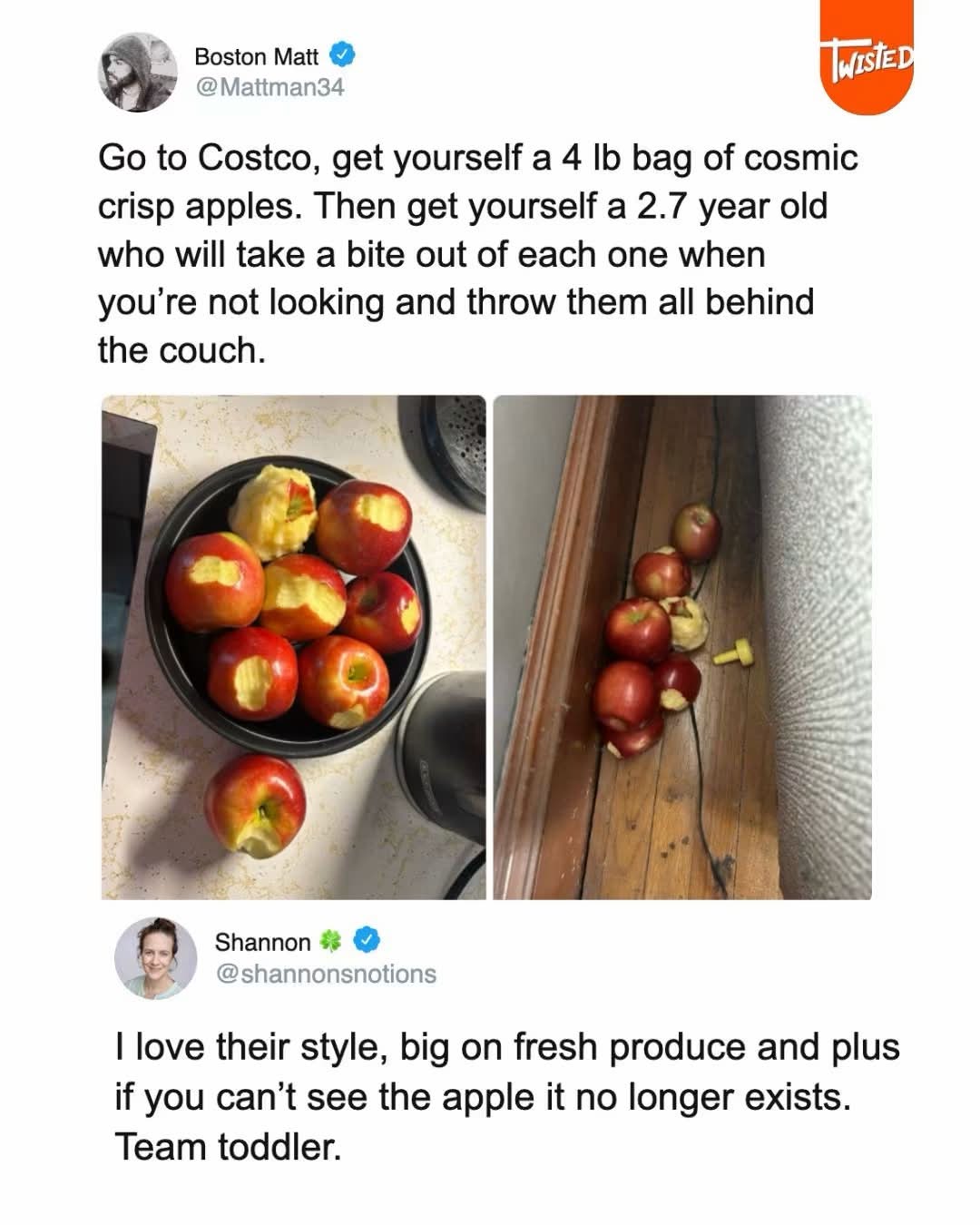 Toddlers and their "healthy eating habits" at its finest