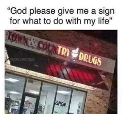 You know it's bad when the sign spells it out like that