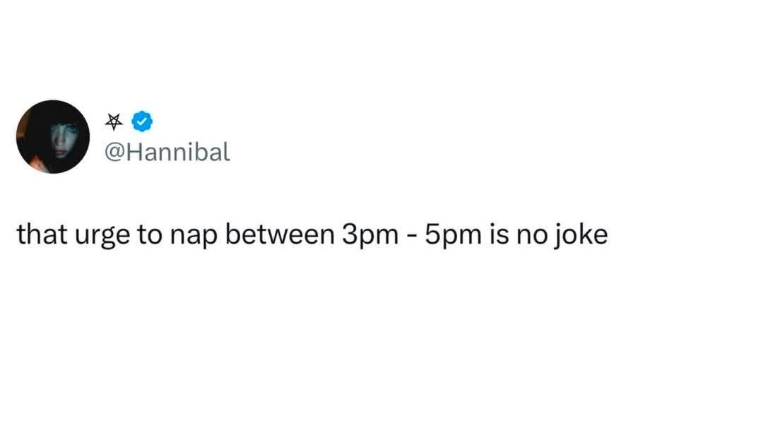 Ugh, that 3-5 pm energy dip is so real