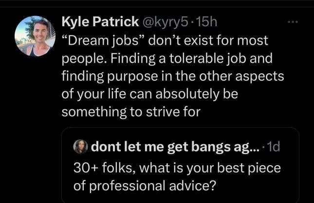 When someone asks for professional advice and you just gotta keep it real