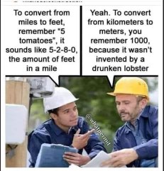 Some people just make up the easiest ways to remember things lol