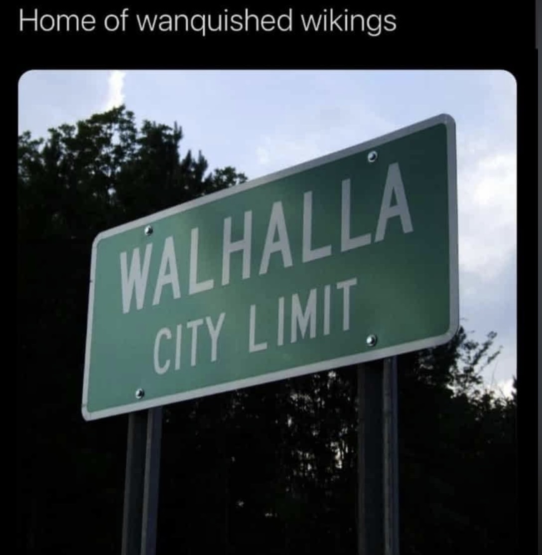 Guess this town has seen better days for viking inhabitants