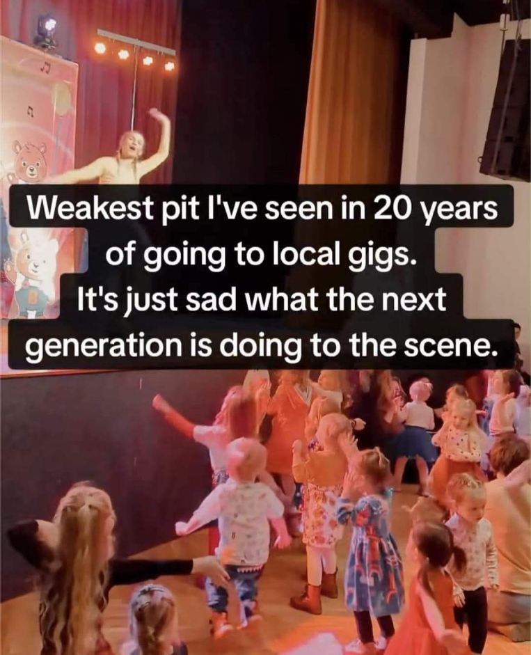 This boomer complaining about kids dancing at a children's performance is actually hilarious