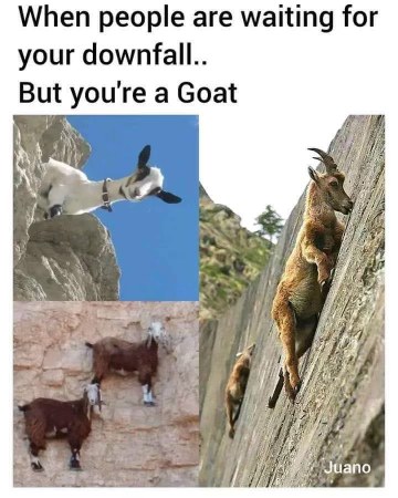When everyone's waiting for you to fail but you're built different
