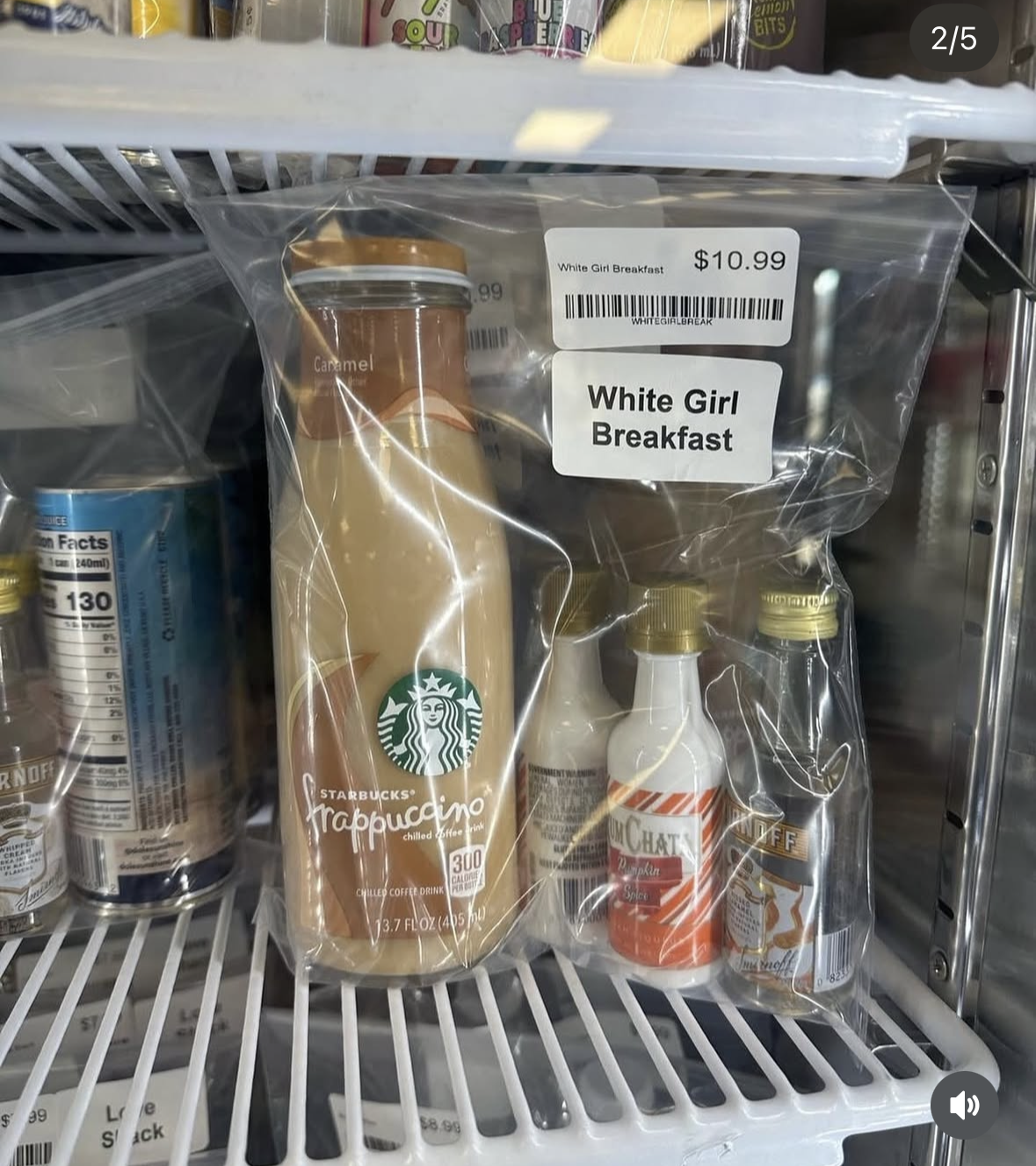 So this is what they mean by 'White Girl Breakfast' lol