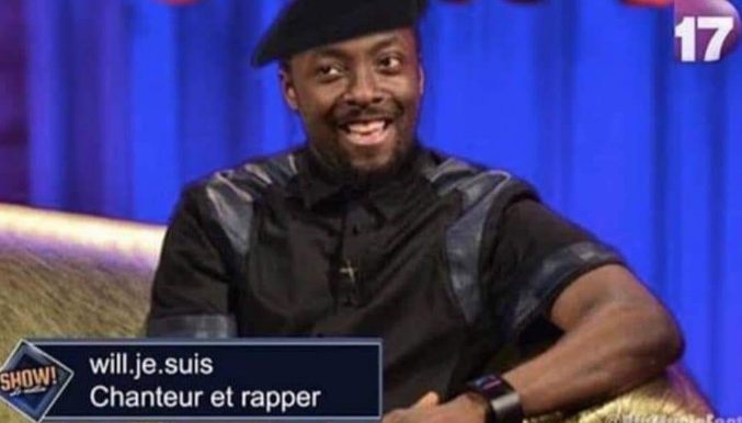Oh cool, he's a singer and rapper. I would have never guessed.