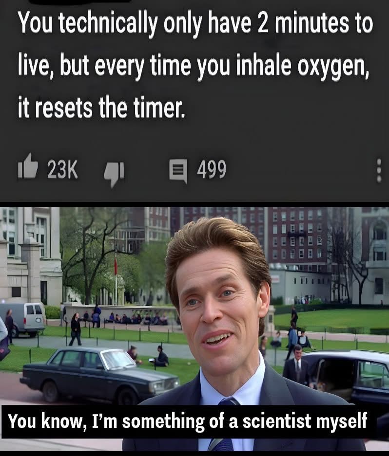 When the internet presents you with a scientific breakthrough that gives you infinite life