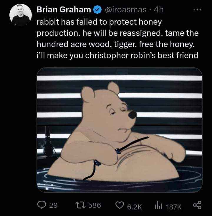 When you gotta do what needs to be done for the honey, even if it means reassignment.