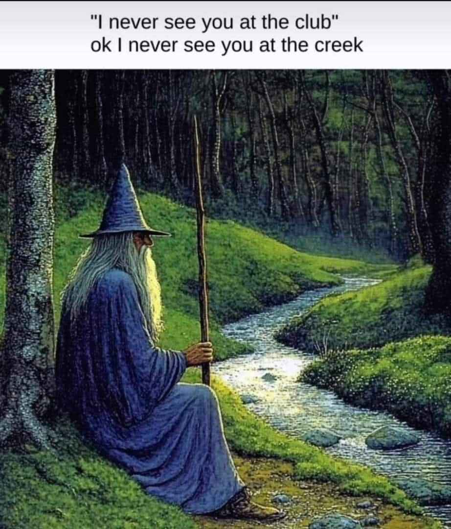 When your social life is more Gandalf than party animal