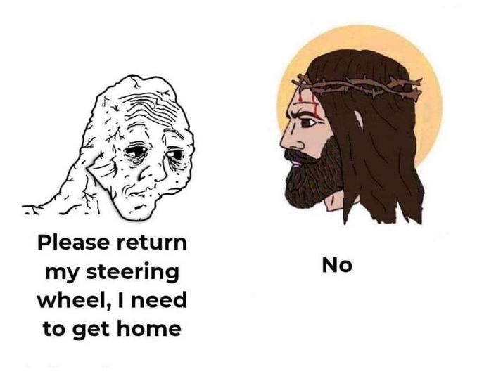 When you think you're getting your life back on track and then Jesus says no