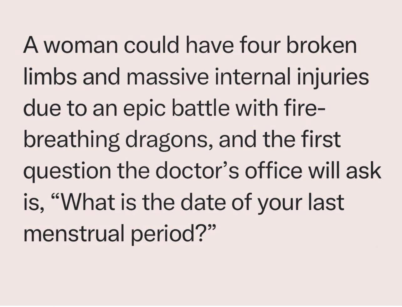 Ugh, literally this. Why is that ALWAYS the first question?