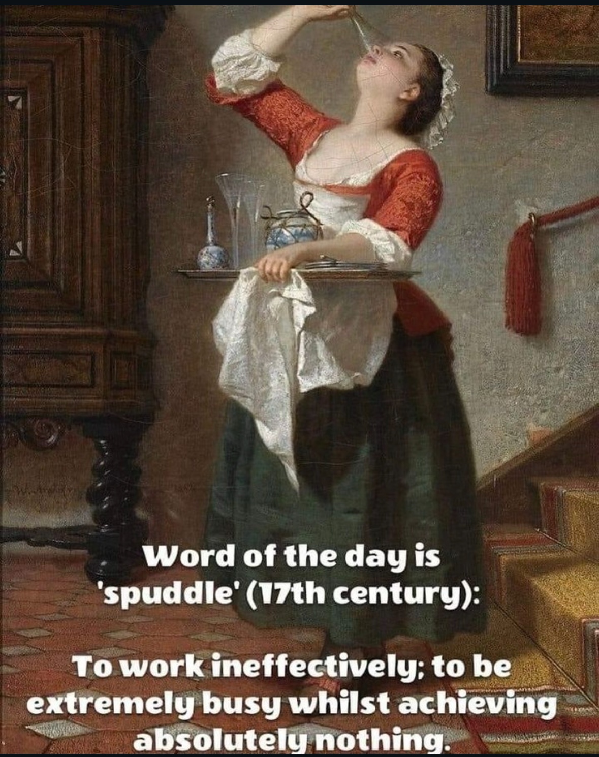 Me literally doing anything from my to-do list that isn't the one thing I should be doing