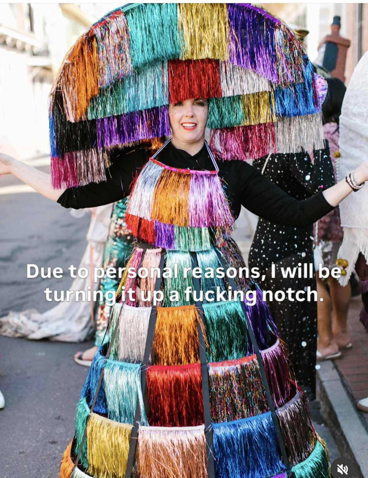 When you finally decide to go all out for Halloween. No, this is just Tuesday.