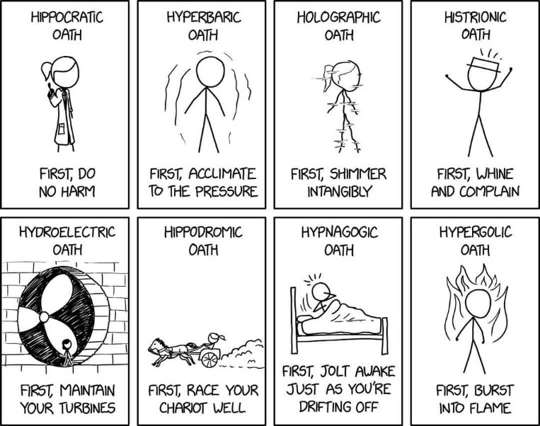 Lol, is this what happens when you become a doctor?