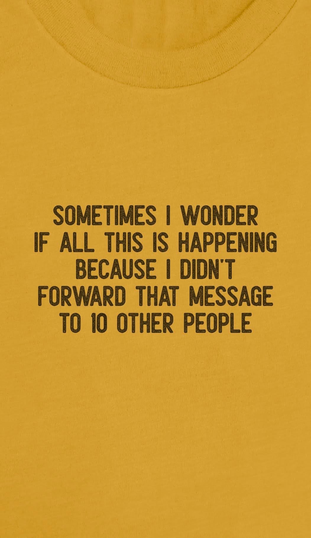 My bad, pretty sure this is all my fault for not forwarding that chain message.