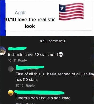 Some people really don't know their flags lol
