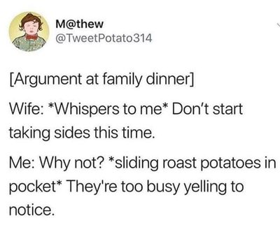 Me trying to avoid family …