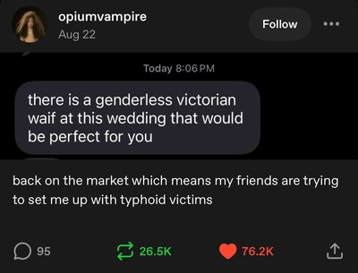 My friends think a genderless …