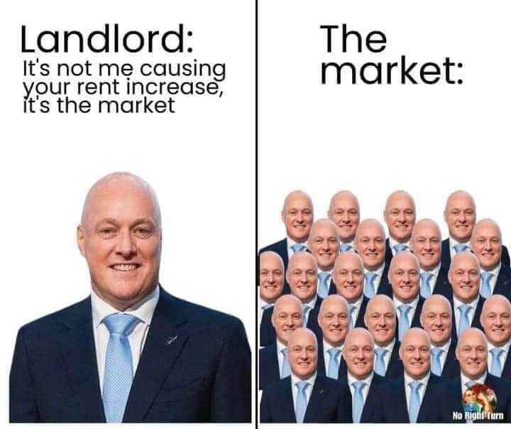 When your landlord says it's the market but the market is just a bunch of landlords