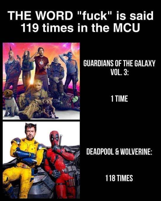 This movie really said the f word a lot lol