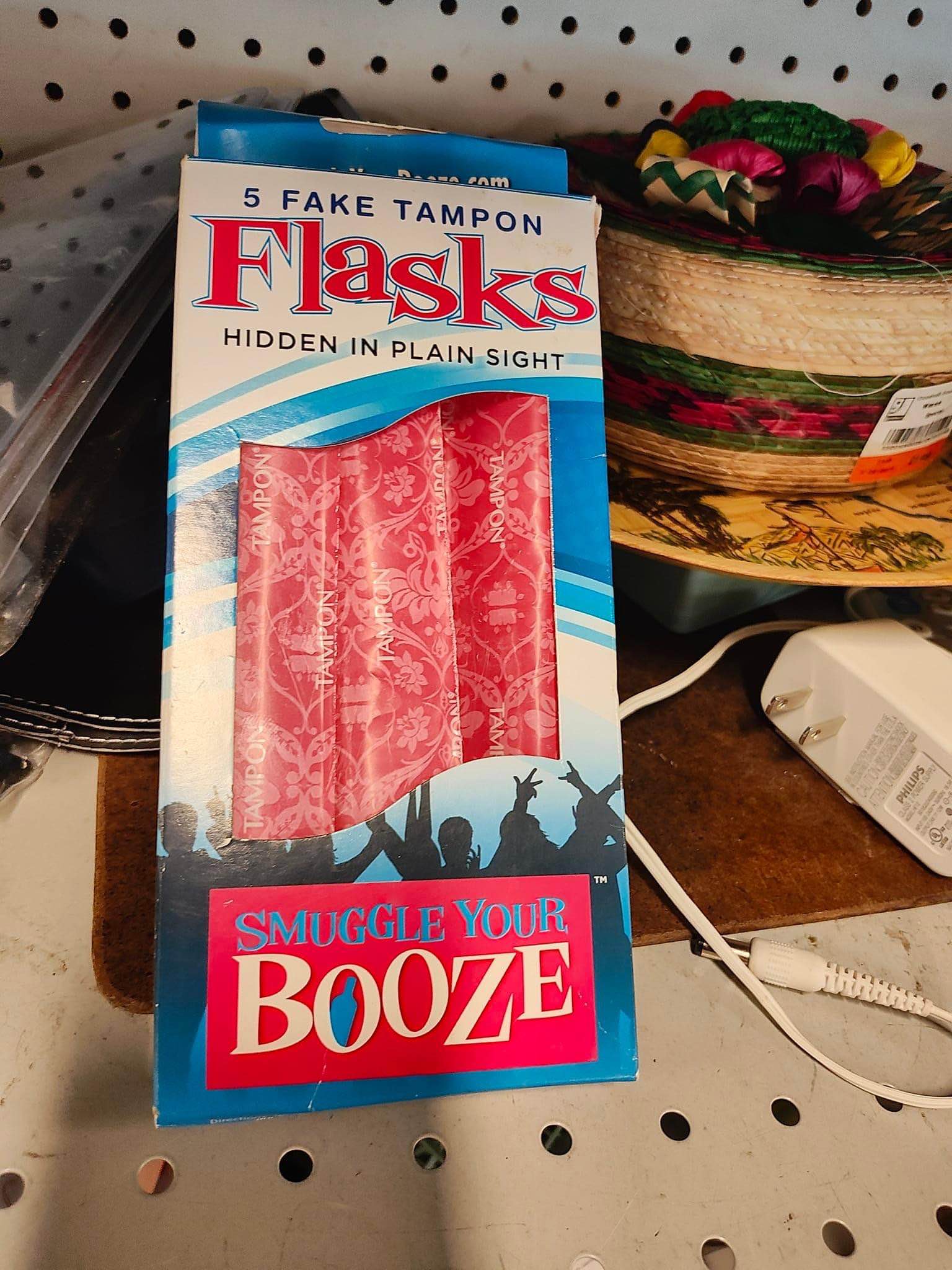Who knew we could smuggle booze this way