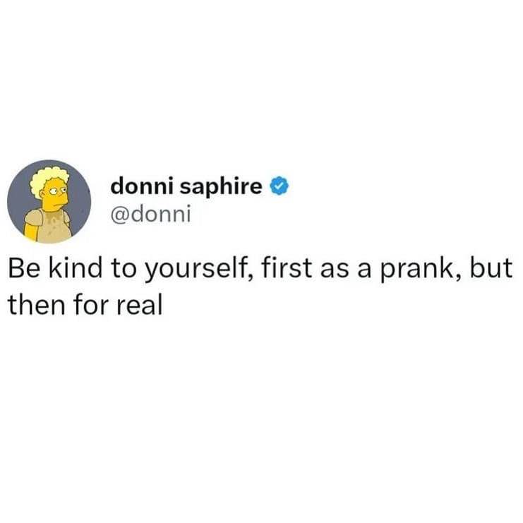 This is how I start every self-care routine: step one for fun, step two for real.