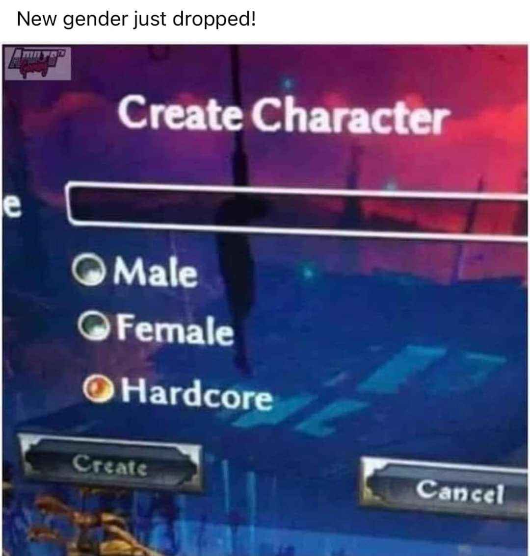 When the game creators give you way more options than you expected