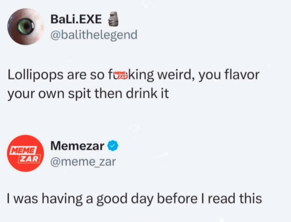Omg who thought about lollipops like this. My day is ruined.
