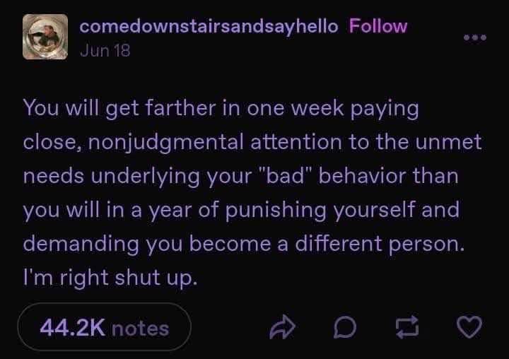 The 'I'm right shut up' at the end really sells this vibe check