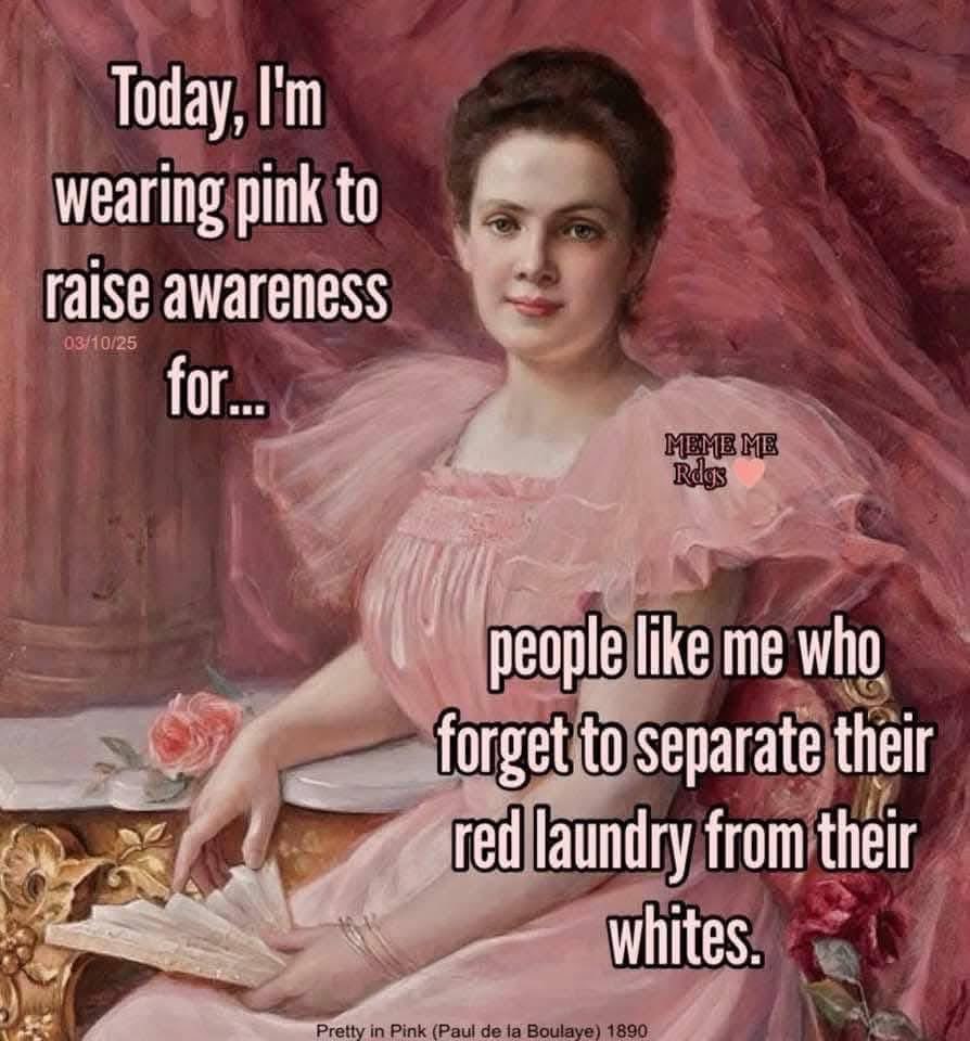 This woman is raising awareness for everyone who ruins their whites by washing them with red clothes.