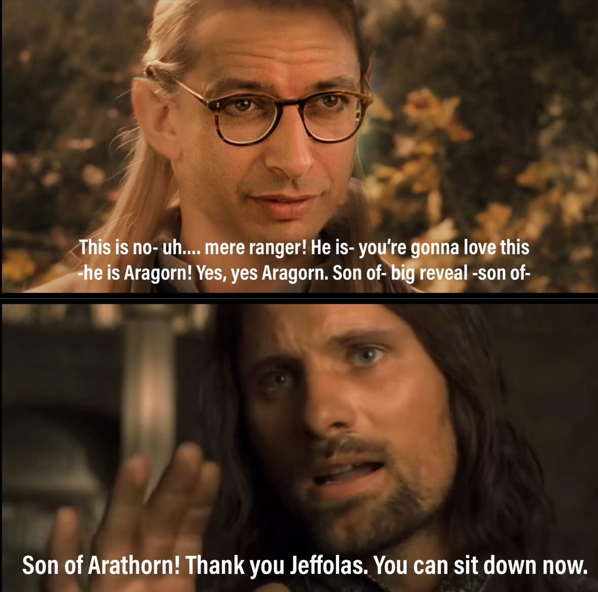 When you finally get the big reveal and you just want them to be quiet.