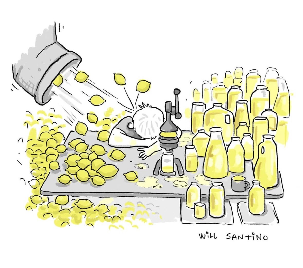 When life gives you too many lemons and you're just trying to make lemonade but it's a whole ordeal