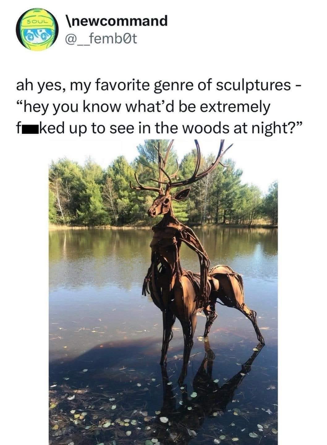 Me when someone asks what my nightmare fuel looks like