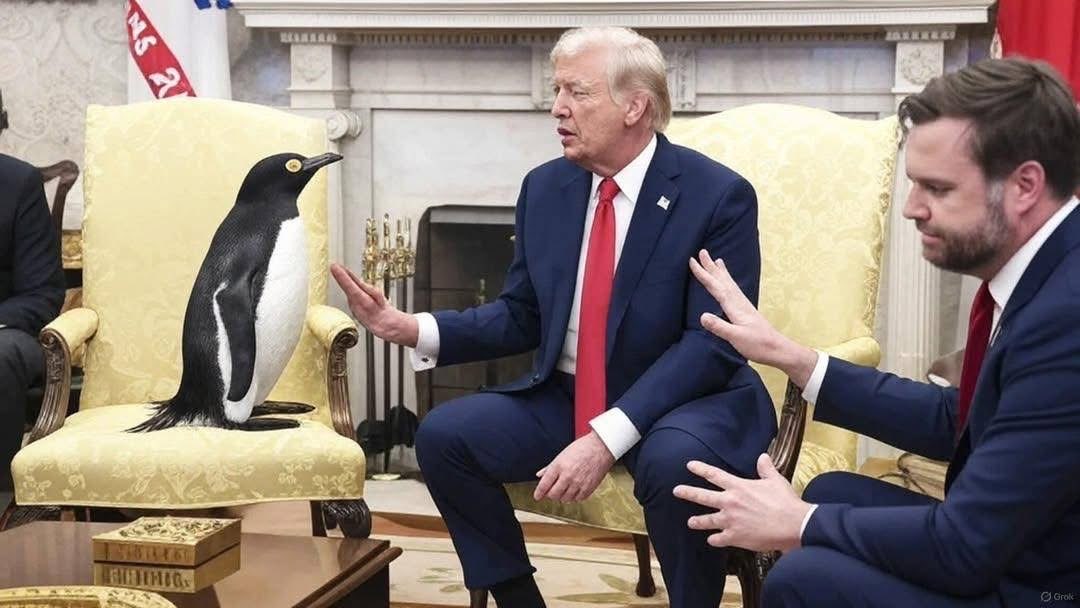 Me trying to explain climate change to someone who thinks penguins live at the North Pole
