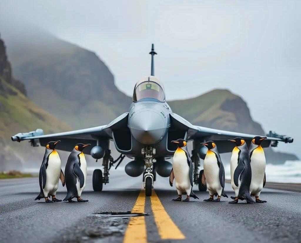 When you and your friends are waiting for your Uber but it looks like it might be fighter jets