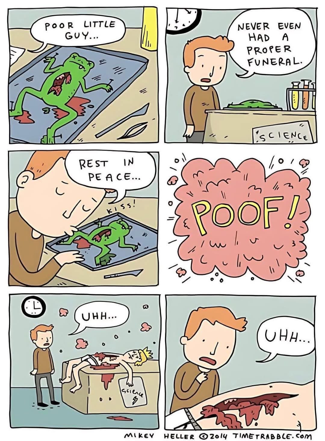 Me trying a science experiment and things go really wrong.