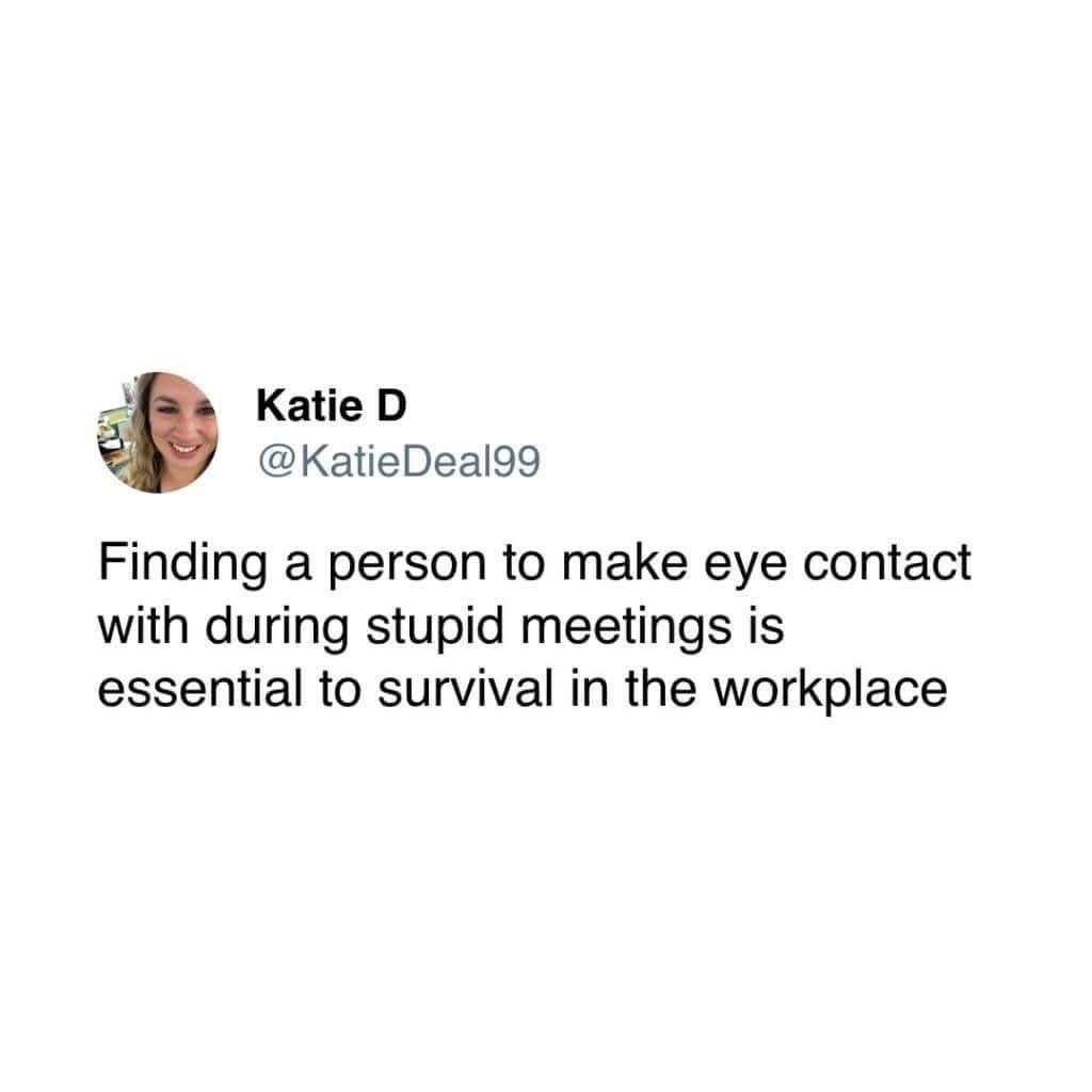 This is the most crucial survival skill for any office worker lol