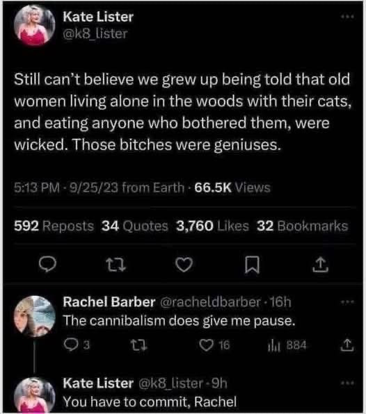 When the witch in the woods narrative turns out to be just good life advice