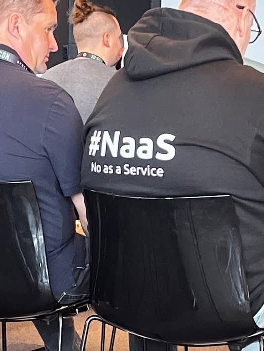 This hoodie definitely misunderstands the concept of 'NaaS'