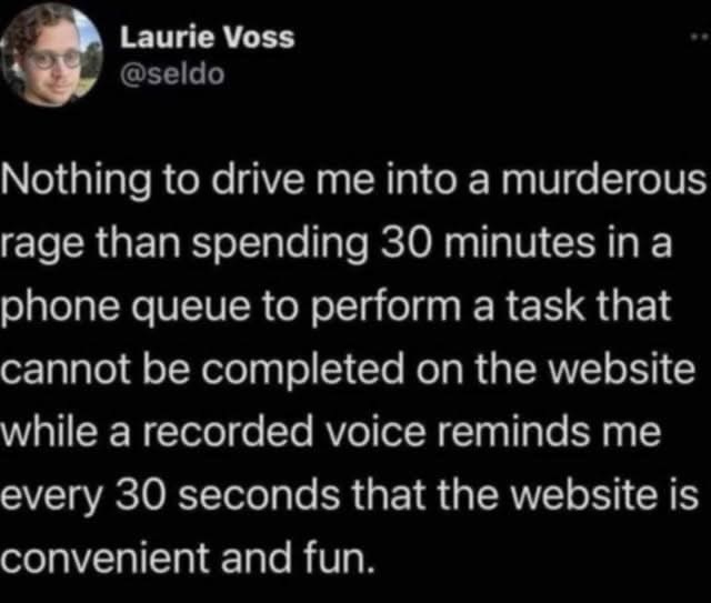 Seriously, why make me call if the website is supposed to be so convenient and fun? Make it make sense