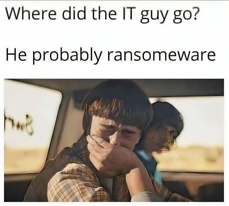 When the IT guy disappears and you know it’s your fault