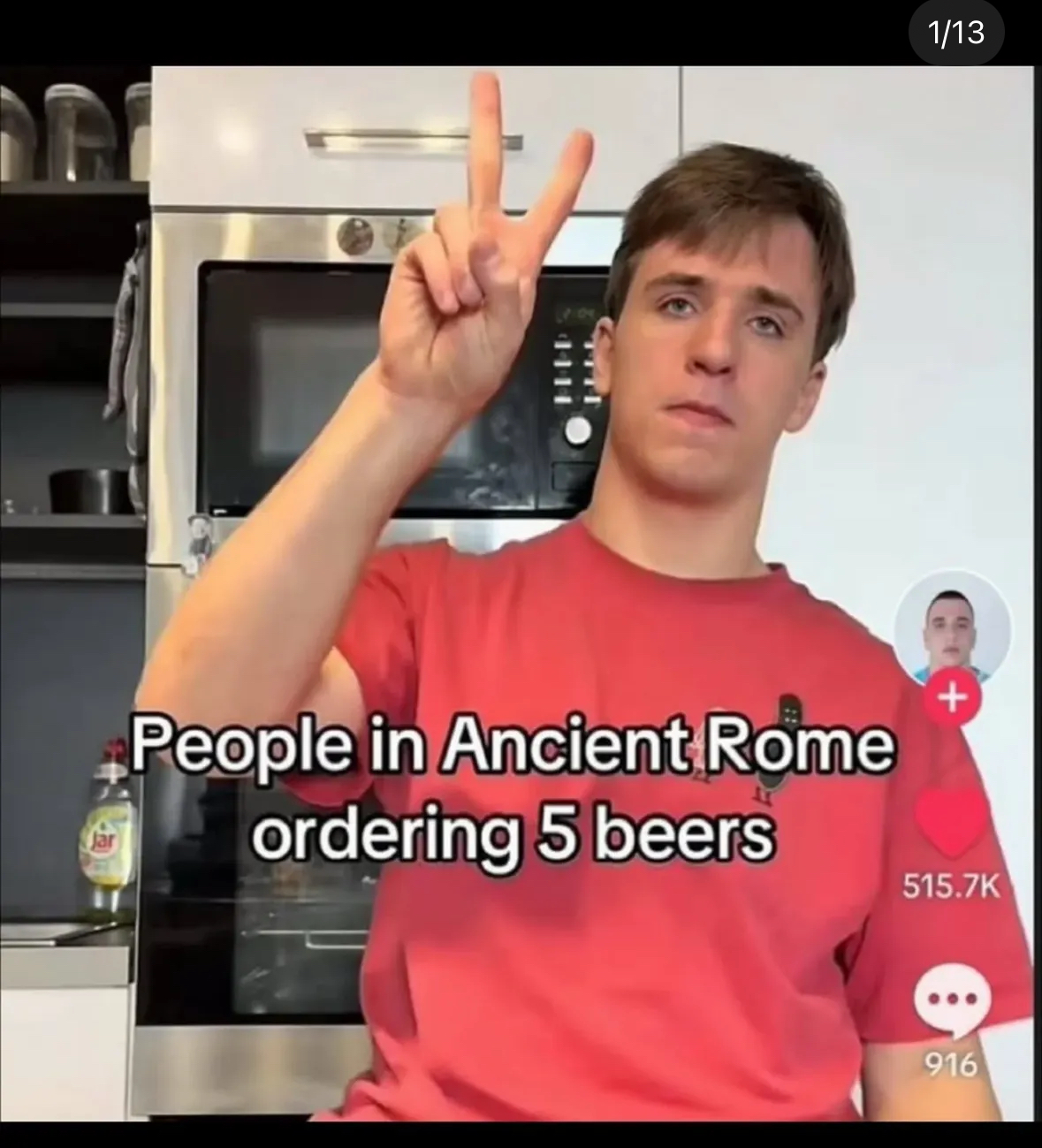 Ancient Romans ordering 5 beers like it's a normal thing to do lol