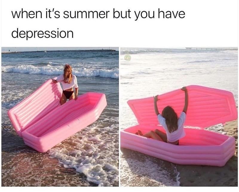 Summer vibes but make it existential dread