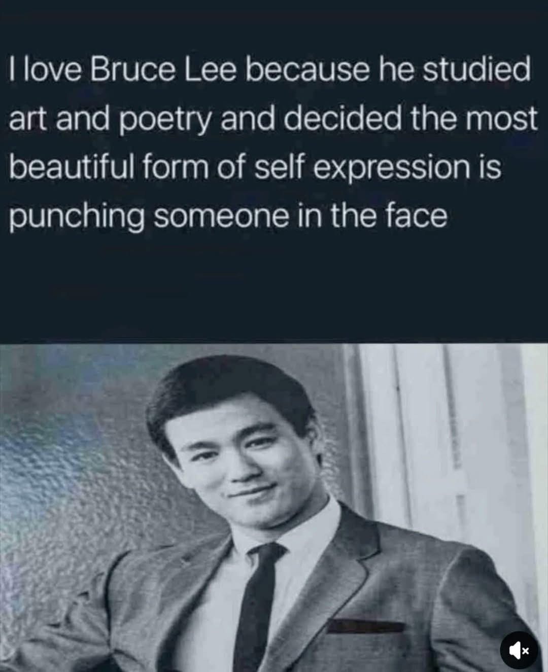 When you're an artist but also really good at fighting