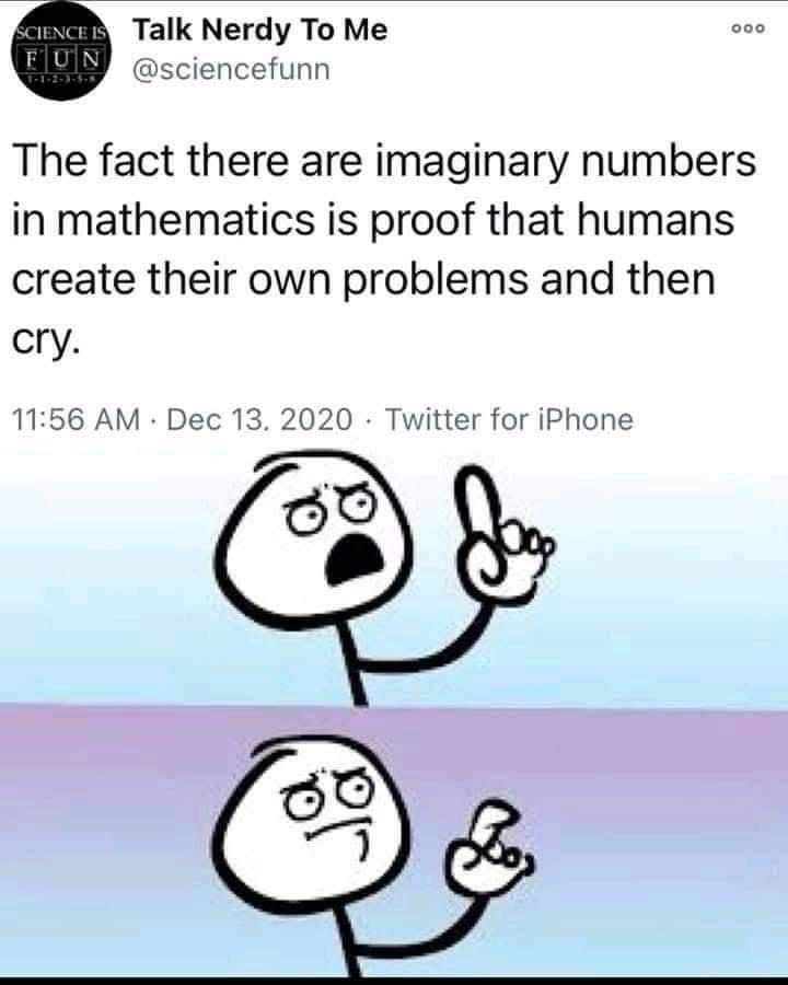 When math proves that humans are the reason for their own problems lol